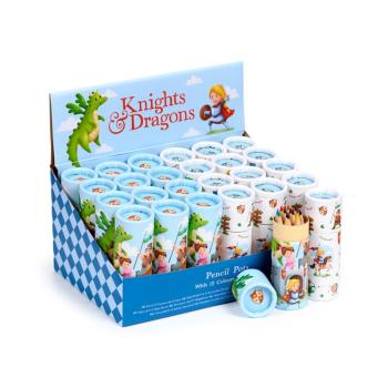 Ritter Knights Buntstifte Box